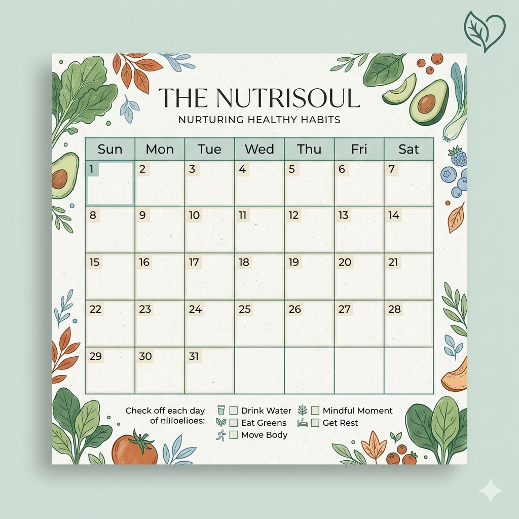 The Nutrisoul calender